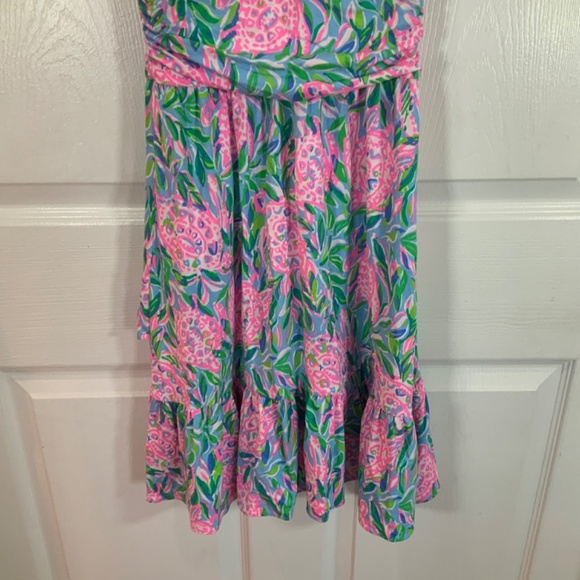 Lily Pulitzer Annalise Sleeveless Ruffle Dress Size XXS - Picture 8 of 10